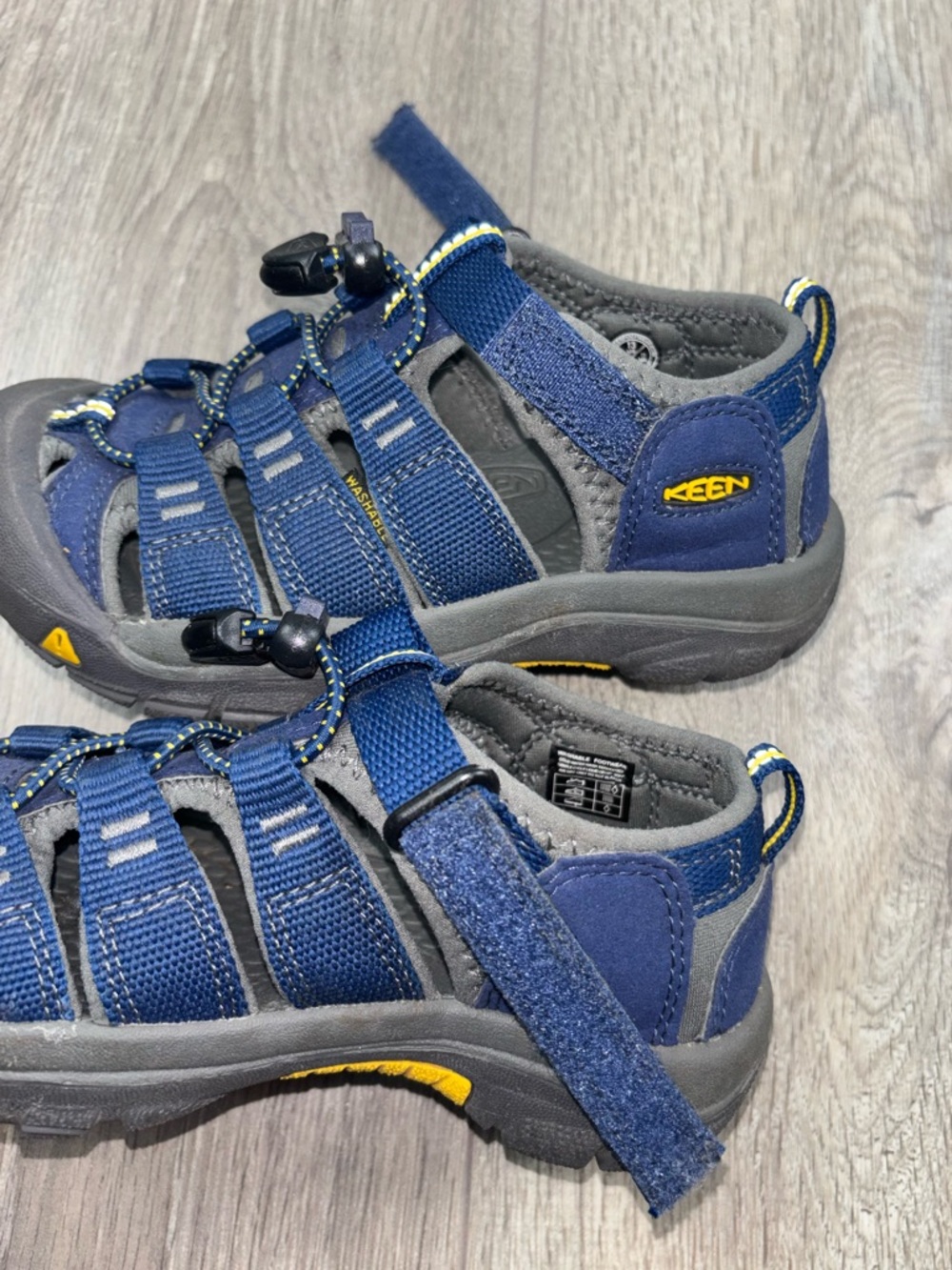 Keen Water Summer Sandals Size 13 Navy Blue - Picture 5 of 11
